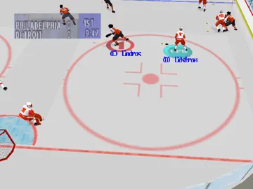 NHL Breakaway 98 (Europe) screen shot game playing